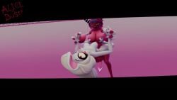 3d aliceisbusty big_breasts charlie_morningstar_(hazbin_hotel) demon demon_girl futa_on_female futanari hazbin_hotel millie_(helluva_boss) sex standing_sex tagme vaginal_penetration video