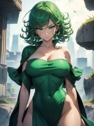 1girls ai_generated female tatsumaki tilcox33