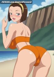 ai_generated aindroidparanoid ass ass_focus beach big_ass big_breasts big_butt bikini blush busty butt_focus cameltoe curvy cute detective_conan fat_ass female female_only from_behind hips horny huge_ass huge_breasts large_ass large_breasts legs narrow_waist outdoors short_hair slim_waist sonoko_suzuki stable_diffusion thick_ass thick_thighs voluptuous waist wide_hips