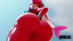 3d 3d_animation ass big_breasts bodily_fluids bouncing_ass breasts breath_of_the_wild bubble_butt butt_digging fat_ass female mipha nintendo shorter_than_30_seconds sl0bb3r slapping_own_ass sound sweat the_legend_of_zelda video webm zora