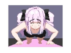 animated breast_expansion indulgences lucy_(indulgences) push-up tagme_(artist) twintails