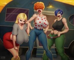 3girls aged_up ass barretxiii big_ass big_breasts big_thighs breasts bust busty cartoon_network chest curvaceous curvy curvy_figure digital_media_(artwork) ed_edd_n_eddy female hips hourglass_figure huge_ass huge_breasts kanker_sisters large_ass large_breasts lee_kanker legs marie_kanker mature mature_female may_kanker slim_waist thick thick_hips thick_legs thick_thighs thighs voluptuous waist wide_hips