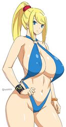 samus aran from metroid by onomeshin