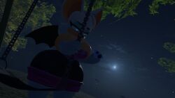 1girls 3d 3d_model anthro big_ass big_breasts big_ears blue_eyes breasts chunkerbuns eyelashes female furry mobian mobian_(species) mobian_bat night rouge_the_bat rouge_the_bat_(chunkerbuns) sega sloppydragons solo solo_female sonic_(series) sonic_adventure_2 sonic_the_hedgehog_(series) swing tagme thighhighs vrchat wings