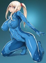 samus aran from metroid by onomeshin