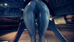 1girls 3d amonsrule ass ass_focus captura presenting presenting_hindquarters pussy solo solo_female trinity_(warframe) warframe