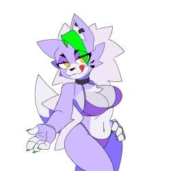 five_nights_at_freddy's fnaf roxanne_wolf_(fnaf) ryuuuk1 solo