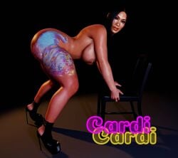 1girls 3d big_ass big_breasts big_thighs breasts brown-skinned_female brown_body brown_skin cardi_b curvaceous curvy curvy_figure dark-skinned_female dark_skin female hips huge_ass huge_breasts large_ass large_breasts mature mature_female poli5 slim_waist thick thick_hips thick_legs thick_thighs thighs virtamate voluptuous waist wide_hips