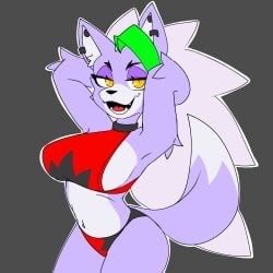 five_nights_at_freddy's fnaf roxanne_wolf_(fnaf) ryuuuk1 solo