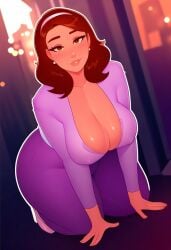 1girls ai_generated big_ass big_breasts big_thighs breasts bust busty curvaceous curvy curvy_figure digital_media_(artwork) female hips hourglass_figure huge_thighs large_thighs legs light-skinned_female light_skin mature mature_female original original_character skinhorse slim_waist thick thick_hips thick_legs thick_thighs thighs voluptuous waist wide_hips wide_thighs