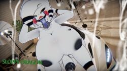 1futa areolae arms_behind_head arms_up big_ass black_eyes black_sclera breasts car completely_nude completely_nude_futanari cum cum_on_camera five_nights_at_freddy's fnaf fredina's_nightclub futanari hands_behind_head heart heart_symbol huge_breasts looking_at_viewer marie_(cally3d) marie_(cryptia) marionette_(fnaf) nipples nude nude_futanari penis sloppydragons solo tongue tongue_out vrchat white_body wide_hips