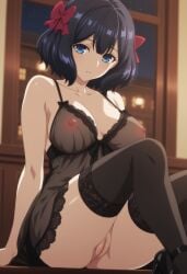 aerolae ai_generated breasts nageki_no_bourei_wa_intai_shitai naked_female nipples nude_female pussy tino_shade vagina