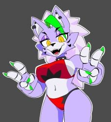 roxanne wolf (fnaf) from five nights at freddy's by ryuuuk1