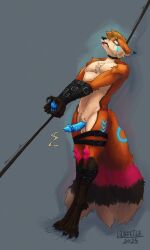 absurd_res animal_genitalia animal_penis anthro asphyxiation belt bodily_fluids bondage bondage bondage_gear bound canid canine canine_genitalia canine_penis canis cum ejaculation erection erotic_asphyxiation fox genital_fluids genitals hanged hi_res lil_beetle male mammal penis restraints rope rope_bondage snuff solo solo_focus