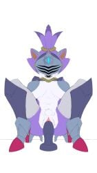 4k 9:16 absurd_res anthro armor athletic athletic_female big_breasts bikini_armor blaze_the_cat blush blush_lines breasts breath clothed clothing crouching dildo dildo_in_pussy dildo_insertion domestic_cat en3rton felid feline felis female footwear fur gauntlets gloves greaves hair handwear headgear helmet hi_res high_heels legwear mammal open_mouth panting partially_clothed pasties penetration ponytail purple_body purple_fur sega sex_toy sex_toy_in_pussy sex_toy_insertion shoes sir_percival_(sonic_and_the_black_knight) solo sonic_(series) sonic_and_the_black_knight sonic_storybook_series sonic_the_hedgehog_(series) thigh_highs unconvincing_armor vaginal_penetration white_body white_fur