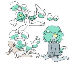 ^_^ animate_inanimate ethereal_workshop flasque gijinka kiwiinwild monster_on_human my_singing_monsters presenting tagme tapering_penis unusual_anatomy unusual_genitalia