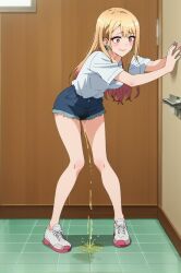 1girls ai_generated anime anime_girl anus ass breasts female girl girly hair lewd naked naked_female nipples nsfw peeing peeing_self porn pussy straight