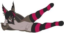 arm_up bat cock ghxztfaze hips leg_up male male_focus male_only penis smirk socks teeth thighs wings zomfog