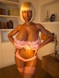 1girls 3d big_ass big_breasts big_thighs blonde_hair blue_eyes breasts bust busty chest curvaceous curvy curvy_figure dark-skinned_female dark_skin female hips hourglass_figure huge_ass huge_breasts jenny_(sineraser) large_ass large_breasts legs mature mature_female original original_character sineraser slim_waist thick thick_hips thick_legs thick_thighs thighs voluptuous waist wide_hips
