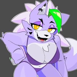 five_nights_at_freddy's fnaf roxanne_wolf_(fnaf) ryuuuk1 solo