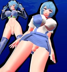 rei ayanami from neon genesis evangelion by elphelt enjoyer