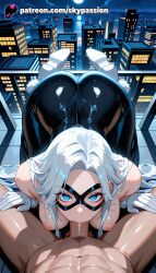 1boy 1girls 2025 ai_assisted ai_generated anime artist_name ass bare_breasts bare_chest big_ass big_breasts big_butt big_chest big_penis bj black_cat_(marvel) blacked blowjob blowjob_face blue_eyes bodysuit bookshelf booty braless breast breasts breasts_outside bubble_ass bubble_butt building bust busty buttocks chest city city_lights cityscape cock curvy_ass curvy_butt cute_ass dick erect_nipples explicit exposed_breasts exposed_nipples felicia_hardy fellatio female firm_ass gloves hard_nipples hi_res high_quality high_resolution highres juicy_ass juicy_butt large_ass large_breasts library licking looking_at_viewer male marvel marvel_comics mask moon naked_breasts natural_breasts night night_sky nipple nipples nipples_outside nude oral oral_sex patreon patreon_username penis perfect_ass perky_breasts plump_ass pov rooftop round_ass sexy_ass sky skyline skypassion skyscraper solo_focus spider-man_(series) stable_diffusion star_(sky) starry_sky straight sucking tight_ass uncensored_breasts uncensored_nipples voluptuous_ass watermark white_hair