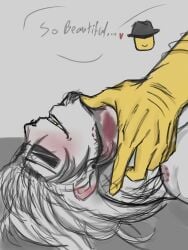 bite_mark chance_(forsaken) choking forsaken_(roblox) hickey kirara_2000 mafioso_(forsaken) messy_hair roblox roblox_game robloxian rough_sex self_upload tagme