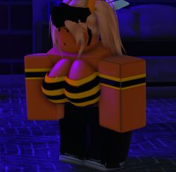 1girls 3d 3d_(artwork) female looking_away roblox robloxian shirt smarkllyrr34 tagme