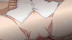 1boy animated censored jitaku_keibiin katsuragi_yuki male pussy school_uniform sex yuki_katsuragi