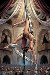 aerial_silk ai_generated maite_perroni slave slave_bikini slavekini star_wars