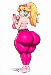 princess peach from mario (series) by lubbasdump