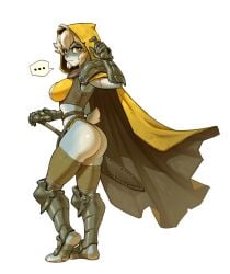 absurd_res absurdres animal_ears animal_feet anthro anthro_female anthro_only armor armored_female armored_gloves ass ass_bigger_than_head ass_focus belly_button belt big_breasts bikini bikini_armor bikini_bottom bikini_top blue_skin boots booty booty_focus bra breasts breasts brown_gloves brush_rush bunny bunny_ears bunny_girl bunny_tail bunnygirl cape cape_lift child_bearing_hips cloak cloak_lift exposed_belly_button eyelashes female_anthro female_focus female_furry forearm_armor fur furry furry_female furry_only gguilherme_freitas gloves golden_eyes hair highleg highleg_bikini highleg_panties highres holding_object holding_sword holding_weapon hood hooded_cloak huge_ass huge_booty huge_breasts impractical_armor impractical_clothing koh_ellya non-human oc original original_character panties question_mark serious serious_face serious_look short_hair short_shorts shorts shoulder_armor shoulder_pads slim slim_girl slim_waist sword tail thick_eyelashes thick_thighs two_color_fur warrior white_background white_hair wide_hipped_female wide_hips yellow_bikini yellow_bra yellow_cape yellow_eyes yellow_panties