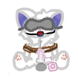 1:1 anal anal_sex arms_tied bound canid canine canis domestic_dog gag gagged humanoid low_res male mammal nordic_sled_dog object_in_ass penetration penis samoyed sex_toy sex_toy_in_ass sex_toy_in_penis sex_toy_in_urethra sex_toy_insertion solo spitz urethral urethral_penetration