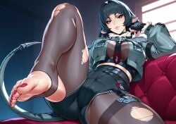 jane doe (zenless zone zero) from hoyoverse by artifactglitch