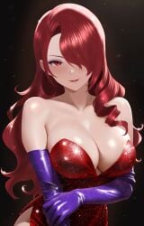 jessica rabbit from persona by mikan zakuro