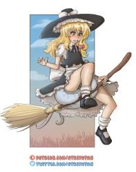 marisa kirisame from touhou by atreyatan