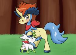 2017 anus blush cervine fellatio female hooves horn keldeo kelpie legendary_pokemon male mammal mysterious_mew nintendo oral penis pokemon pokemon_(species) sex shaymin size_difference straight video_games