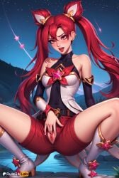 jinx (league of legends) from league of legends by rule34lab