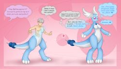 anthro big_breasts blue_body blue_eyes blue_fur breasts clothing dragon dragonair duo female forced forced_transformation fur gender_transformation generation_1_pokemon glistening glistening_eyes grey_hair hair head_wings hi_res human human_to_anthro latex latex_clothing latex_skinsuit latex_transformation male male/female male/male mammal materialcoin mtf_transformation mythological_creature mythological_scalie mythology nintendo plush_transformation pokemon pokemon_(species) scalie skinsuit solo species_transformation suit suit_transformation tight_clothing toy_transformation transformation unusual_wing_placement wings