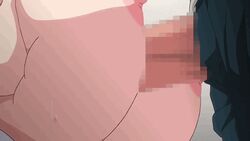 animated breasts censored huge_breasts jitaku_keibiin milf nipples paizuri shouko_katsuragi