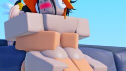 2girls 3d 3d_(artwork) ass blush collaboration female lesbian_sex roblox robloxian smarkllyrr34 tagme