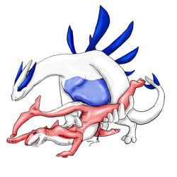 cum fatalglory128 fish legendary_pokémon lugia male marine nintendo pokemon pokemon_(species) shark video_games yaoi