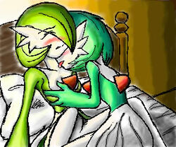 1girls 1other ambiguous_gender ambiguousdom breast_grab breasts female/ambiguous female_gardevoir female_pokemon femsub gardevoir grabbing licking pokémon_(species) pokemon pokemon_(species) pokemon_rse tagme