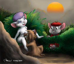 2004 bernard_(the_rescuers) crossover disney don_bluth gilbhart miss_bianca mrs._brisby penis secret_of_nimh the_rescuers