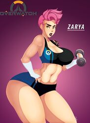 zarya from blizzard entertainment by ladycandy2011