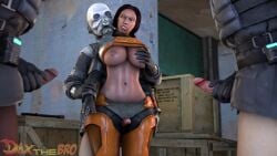 1girls 3boys 3d 3d_animation angry_face animated big_breasts breasts captured citizen civil_protection_(half-life_series) clothed_sex dark-skinned_female dark-skinned_male dark_skin daxthebro erect_penis erection female gas_mask half-life_(series) half-life_2 hev_suit large_breasts light-skinned_male light_skin loop male male_masturbation mask masked masked_male masturbation metrocop metropolice_(half-life_series) multiple_boys nipples no_sound penis shorter_than_10_seconds source_filmmaker standing surrounded tagme thigh_sex thigh_sex_over_clothes valve video