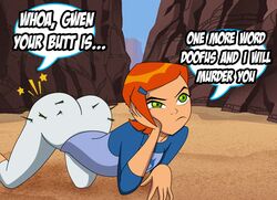 gwen tennyson from ben 10 by grimphantom