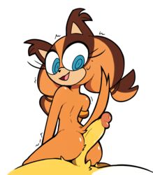 anthro ass assjob badger blue_eyes buttjob canine duo faceless_male female fox male mammal miscon nude open_mouth outercourse penis sex simple_background solo_focus sonic_(series) sonic_boom sticks_the_badger sticks_the_jungle_badger sticks_the_tejon straight tails tails_the_fox trembling white_background