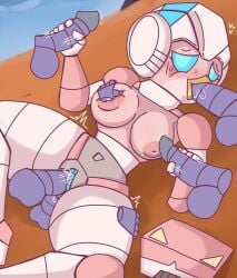 angry_birds arcee avian beak better_version_at_source blue_eyes bodily_fluids breasts cybertronian fellatio female genitals group group_sex handjob hasbro hi_res machine nipples oral penetration penile penis pussy rovio_entertainment sega sex stella_(angry_birds) takara_tomy transformers vaginal_penetration vaginal_penetration