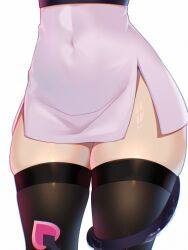 1girls close-up dress female female_only hi_res hips light-skinned_female lower_body raituna short_dress simple_background slim_waist solo solo_female stockings tagme tail thick_thighs thighs thin_waist voluptuous voluptuous_female white_background wide_hips